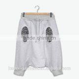 Trendy Harem Pants Capri Pants Hip Hop Pants Cotton Shorts thumbnail-4