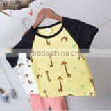 S60459B 2017 Summer Cotton T-shirt Boys Printed T-shirts thumbnail-2