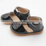 New Style Kids Rubber Baby Shoes Squeaky Shoes for Black thumbnail-3