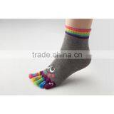 Half Toe Ankle Grip Dance Lovely Five Toes Japanese Style Socks 5 Toes Socks Women thumbnail-2