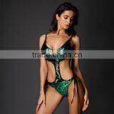 Runwaylover 085 New Fashion 2017 Ladies Sexy Sequins Bodysuits thumbnail-3