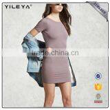 2017 Bandage Dress Fabric Sexy Twisted Cutout-Back Bodycon Bandage Pencil Dress thumbnail-2