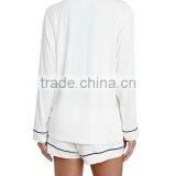 Plain Pullover Pajamas for Women Wholesale Modal/spandex Fabric Sleepwear thumbnail-2