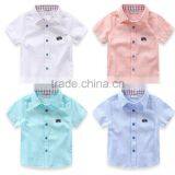 Designer Custom Short Sleeve Kids Shirt Boys Shirt thumbnail-3