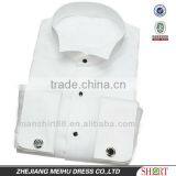 2017 Elegant Design Wing Collar French Cuff White Tuxedo Dress Shirt thumbnail-1