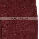 Winter Chunky Heavy Gauge Open Front 100% Wool Cardigan Sweater for Women thumbnail-4