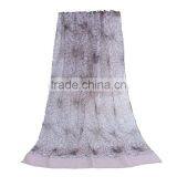 Voile Scarves & Wraps Rectangle Light Brown Halloween Cobweb Bulk Scarves thumbnail-1