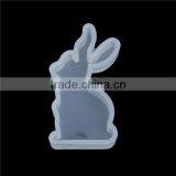 Silicone Resin Mold Rabbit Animal White 51mm x 27mm thumbnail-1