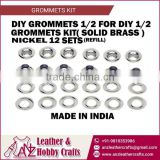 Bulk Supplier of Solid Brass 1/2 Grommets for Leather
