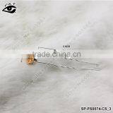 U Shaped Hair Pins Rhinestone Crystal Hairpins for Girls Hair Accessories Wholesale thumbnail-3