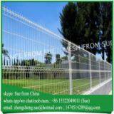Powder Coating Black Color Curves Wire Mesh Fencing for Boundary Wall