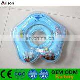 Factory Stocked Environmental PVC Inflatable Baby Neck Ring New-born Baby Bath Ring With Two Chambers thumbnail-3