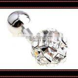 Fashion Top Diamond Cufflinks