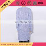 2016 New Fashion Stylish Design Women Long Grey Lady Coat thumbnail-2