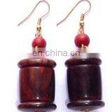 Wood Beaded Earring Costume Indian Jewelry Indian Fashion Jewelry Wholesale Costume Jewelry Wholesale Wood Earring thumbnail-1