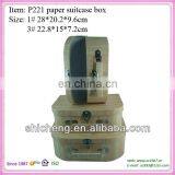 Hot Sale Cardboard Suitcase Box Wholesale