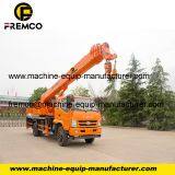 12 Tons Lattice Boom Hydraulic Jib Crane With T-king Truck thumbnail-1