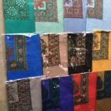 Arab Wool Embroidery Scarf / Arab Scarf / Arab Wool Acrylic Embroidery Scarf / Muslim Hijab Scarf