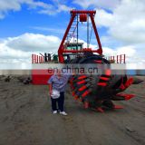 China Low Price 22 Inch Cutter Suction Dredger For Nigeria River Dredging Machine