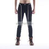 DiZNEW Wholesale Mens Slim Fit Skinny Pant Cotton Black Denim Fabric Man Jean thumbnail-3