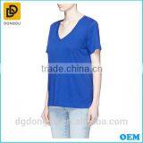 2016 Hot Sale Trendy Lady T Shirt Classic Cotton Women T Shirt thumbnail-1