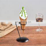 Fake Snack Decoration Props Simulation Dummy Ice Cream Waffle Cone Sample Mould Display With Snack Rack thumbnail-5