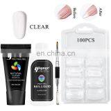 Cleaner Plus 30ml 7 Colors 4pcs False Nail Tips 100 Pcs Nail Extension uv Gel Kit Beauty Personal Care thumbnail-5