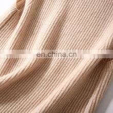 Женский безрукавный вязаный пуловер-жакет из Cashmere с воротником-тюльпаном и рибкой thumbnail-5