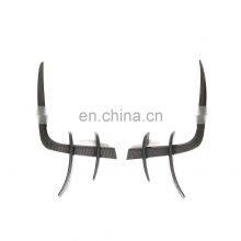 Carbon Fiber Front Bumper Splitter Fins for Audi A5 Sline S5 2017-2019 thumbnail-2