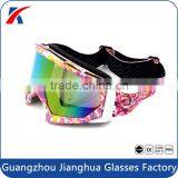 Adjustable Strap Logo Custom Motocross Helmet Eyewear Tinted Lens MX Goggles thumbnail-3