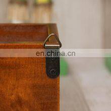 Over the Wall Pine Wood Drawer Organizer Box With Dividers thumbnail-5