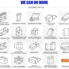 Frosted Plastic Box With Hanging Hole, Plastic Folding Box Custom PET/PVC/PS Folding Box thumbnail-4