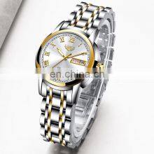 Lige 10007 New Stainless Steel Women Quartz Watch Waterproof Calendar Luxury Watches Ladies Relogio Feminino thumbnail-3