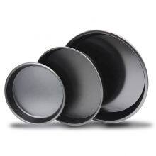 High Quality Iron Black Round Pizza Dishes & Pans For Cake Non Stick Baking Pan thumbnail-3