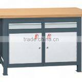 Cold Rolled Steel Garage Use Workbench With Wood Top AX-3322 thumbnail-1