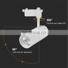 Home Office Anti Glare Aluminum Magnetic Ip20 Cob 15w 25w 38w Led Track Lighting thumbnail-4