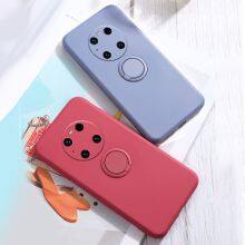 Mobile Phone Case Pack Liquid Silicone Bracket Ring Mate30 PRO All Inclusive Lens For Nova8 P50 40 30 thumbnail-5