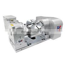 FAR-100SN universal horizontal vertical rotary table cnc 5 axis tilting rotary table pneumatic brake