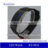 Wristwatch Silicon Led Watch With Red/Blue Light,12/24-hour Format Selectable,Day/Date/Year Display thumbnail-1