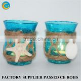 Cracked glass holder candle making machine for home decoration use