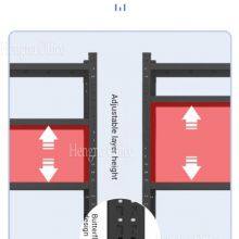 Durable Commercial Metal Shelving System With High Load Capacity, Adjustable Shelves and Laminated Boards for Factory thumbnail-3