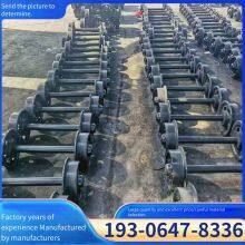 Cast Steel Thickened Mine Car Wheel Sets for Underground Coal Mines, 900mm Gauge Track Wheels, Solid Wheels, Kiln Wheels, Flatbed Wheels thumbnail-1