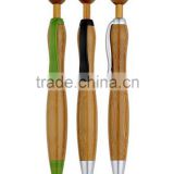 Bamboo pen with round shap factory mabufacture