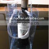 OEM / Processing Cheap Fashion Transparen PVC Red Wine Ice Cooler Bag thumbnail-4