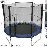 Big Trampoline With Safety Net thumbnail-2