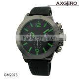 New Coming Sports Watch, Wrist Watch for Men/women, Rubber Band With Alloy Case Watch