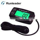 Digital LCD Tach Hour Meter Thermometer Temp Meter for Gas Engine Motorcycle Marine Jet Boat Buggy Tractor Pit Bike Paramotor thumbnail-5