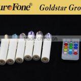 2016 Wholesale Flameless Unscented Wedding Small Pillar Christmas Candle thumbnail-1