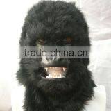Customized Cosplay Props Vinyl Full Head Animal Masks Halloween Full Head Wolf Masks thumbnail-1