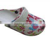 Women Eva Printing Shoes,printing Garden Clogs, Women Eva Clogs